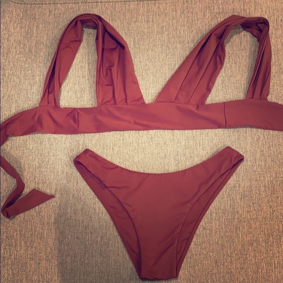 Monday Swimwear Other - Monday Swimwear Rose Bikini Set